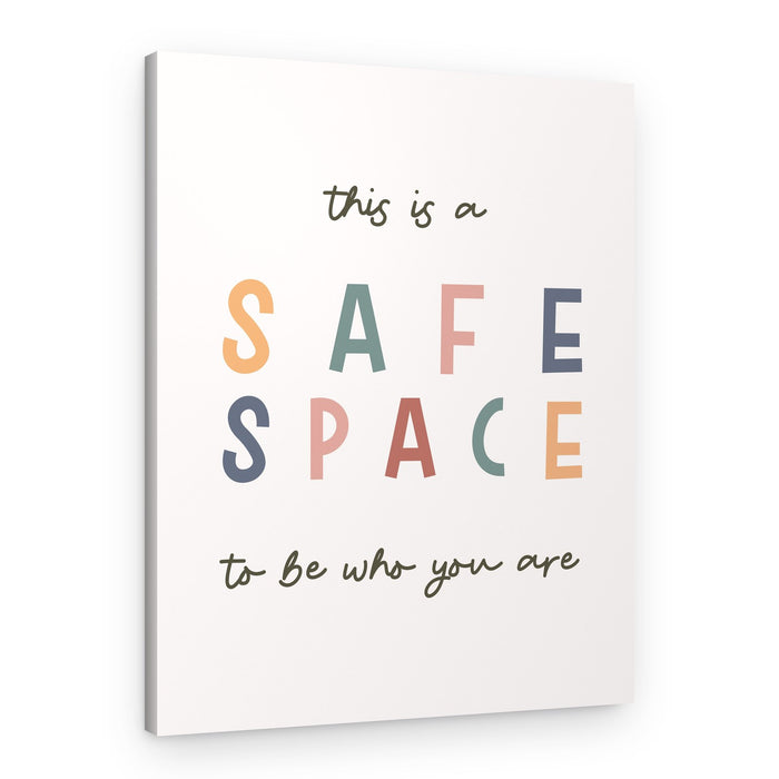 Colorful Safe Space – Canvas Print