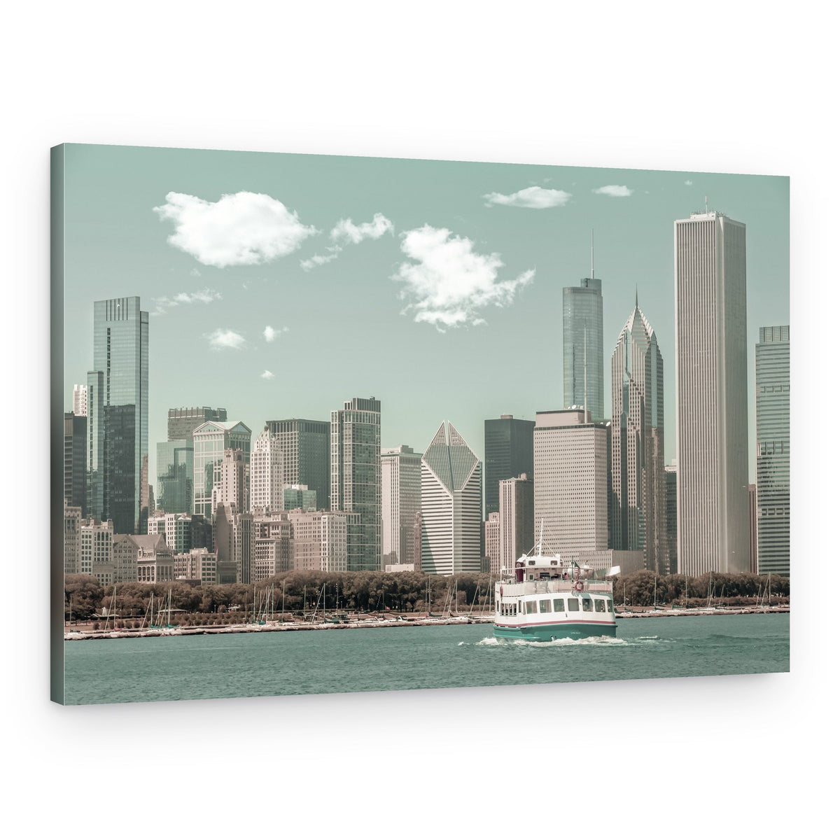 Chicago Skyline Cruise – Canvas Print