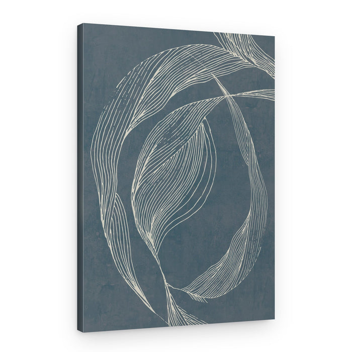 Serene Organic Curves – Canvas Print