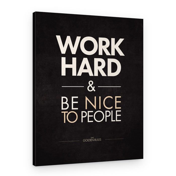 Golden Life Guide – Canvas Print