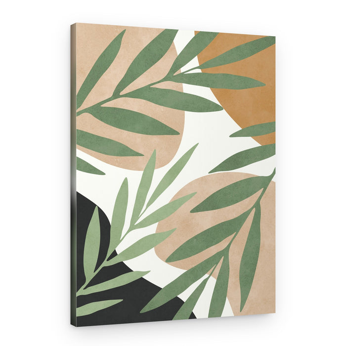 Modern Botanical Shapes – Canvas Print