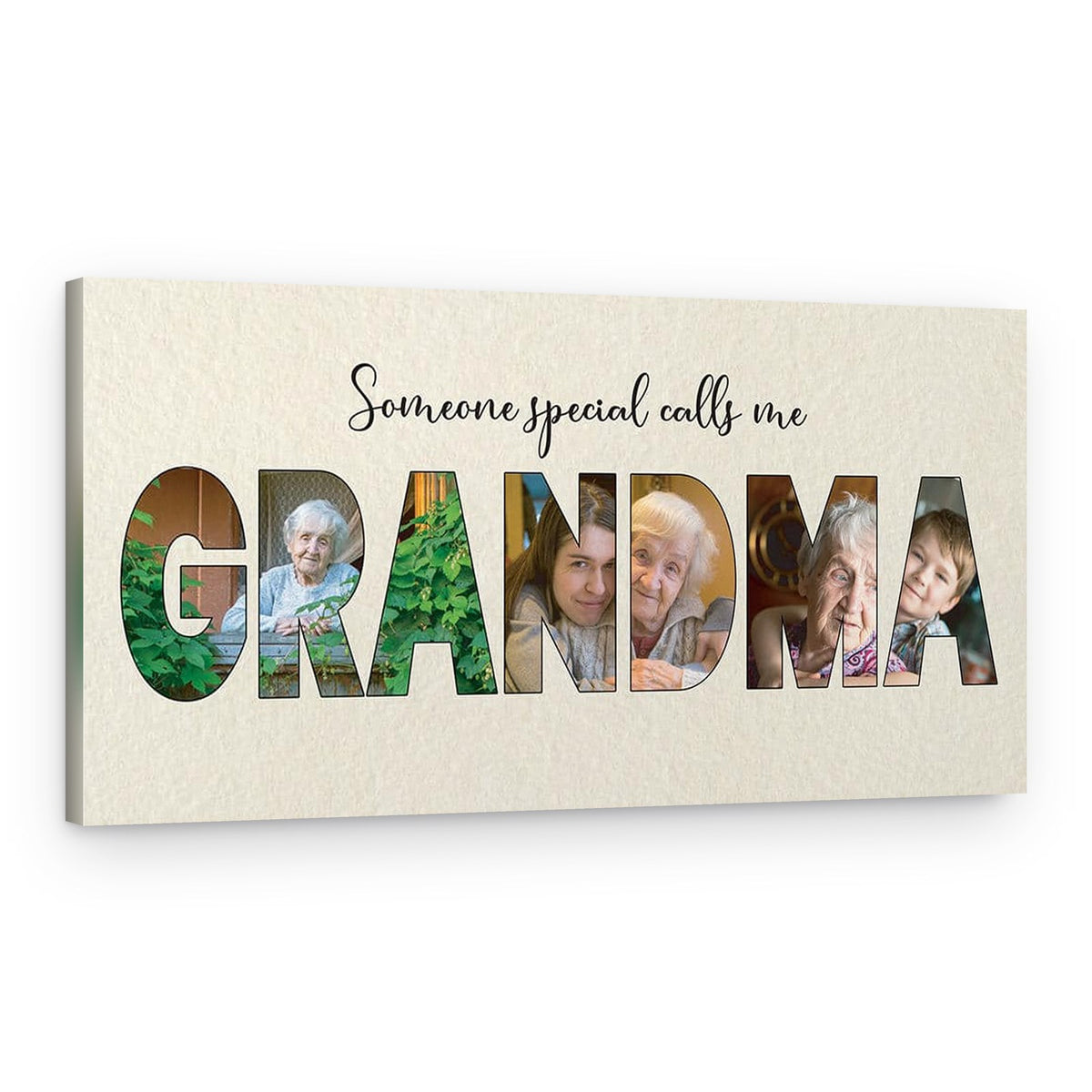 Someone Special Calls Me Grandma Canvas – Canvas Print