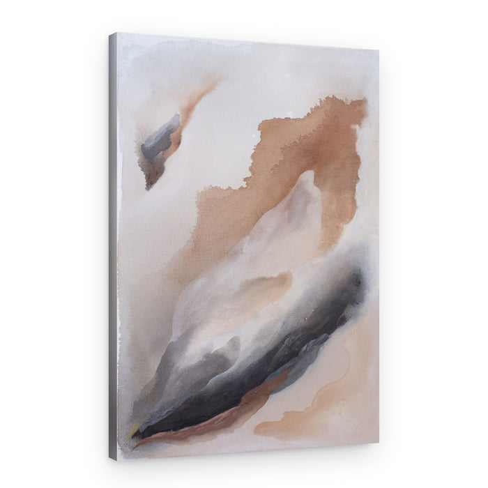 Earthy Fluid Forms – Canvas Print