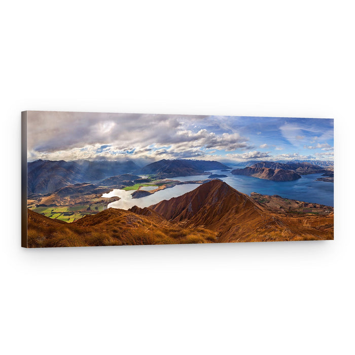 Grand Mountain Panorama – Canvas Print