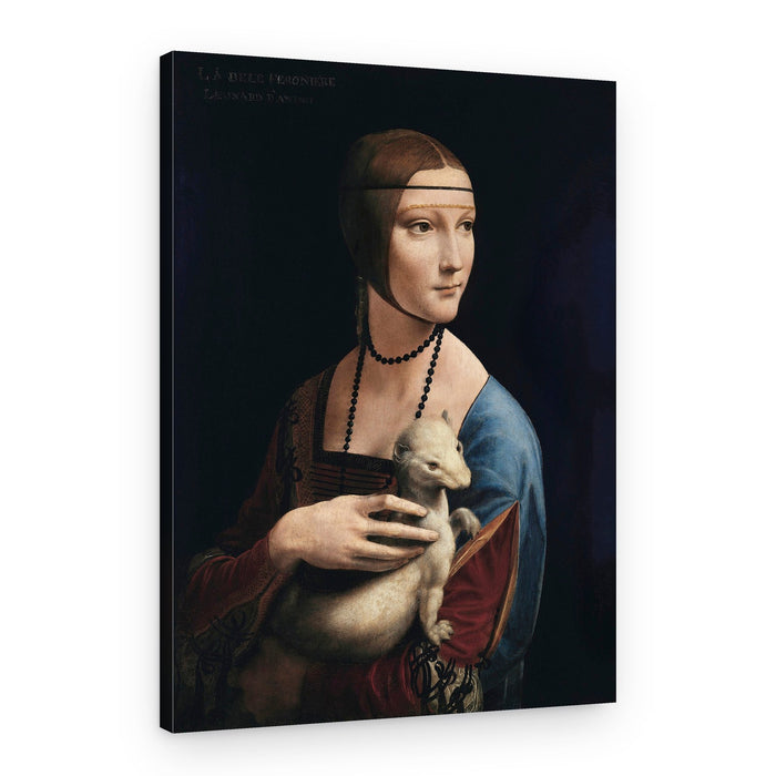 Lady With an Ermine (ca. 1490) – Canvas Print