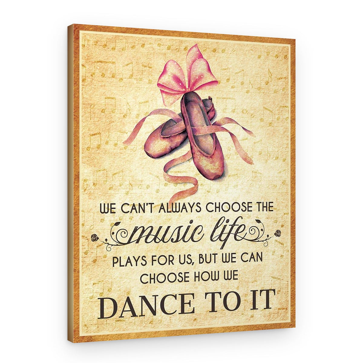 Ballerina Shoes Canvas Print – Canvas Print