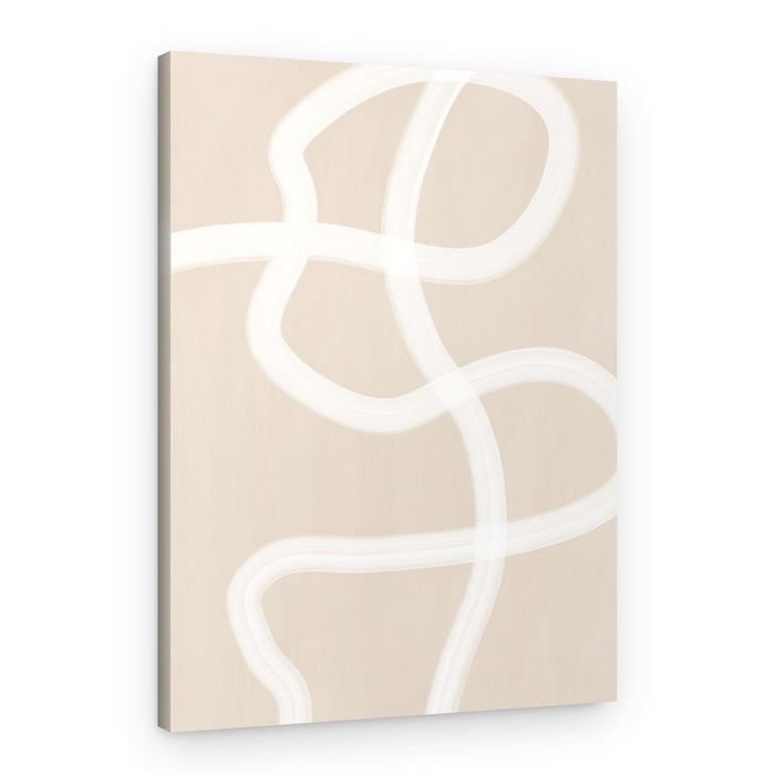 Soft Abstract Flow – Canvas Print