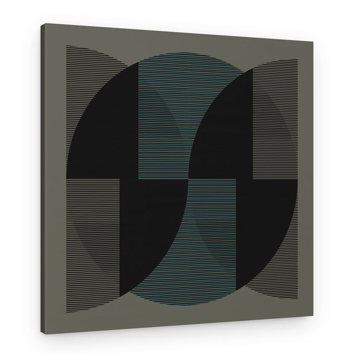 Modern Geometric Forms – Canvas Print
