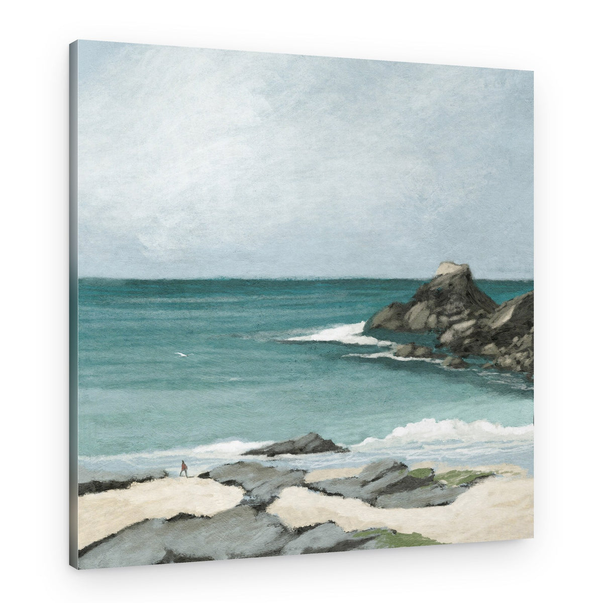 Trevone Bay – Canvas Print