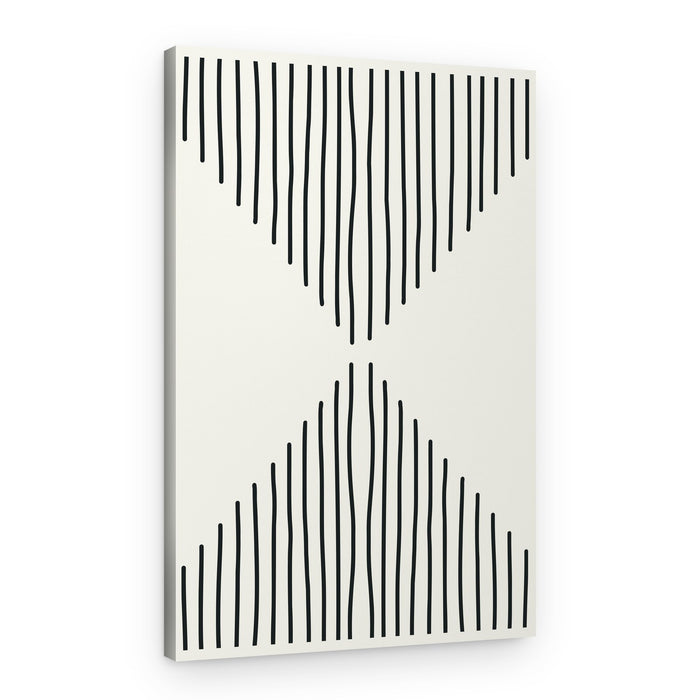 Abstract Vertical Lines – Canvas Print
