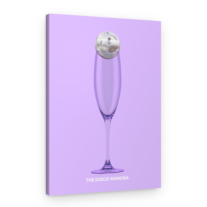 Disco Mimosa – Canvas Print