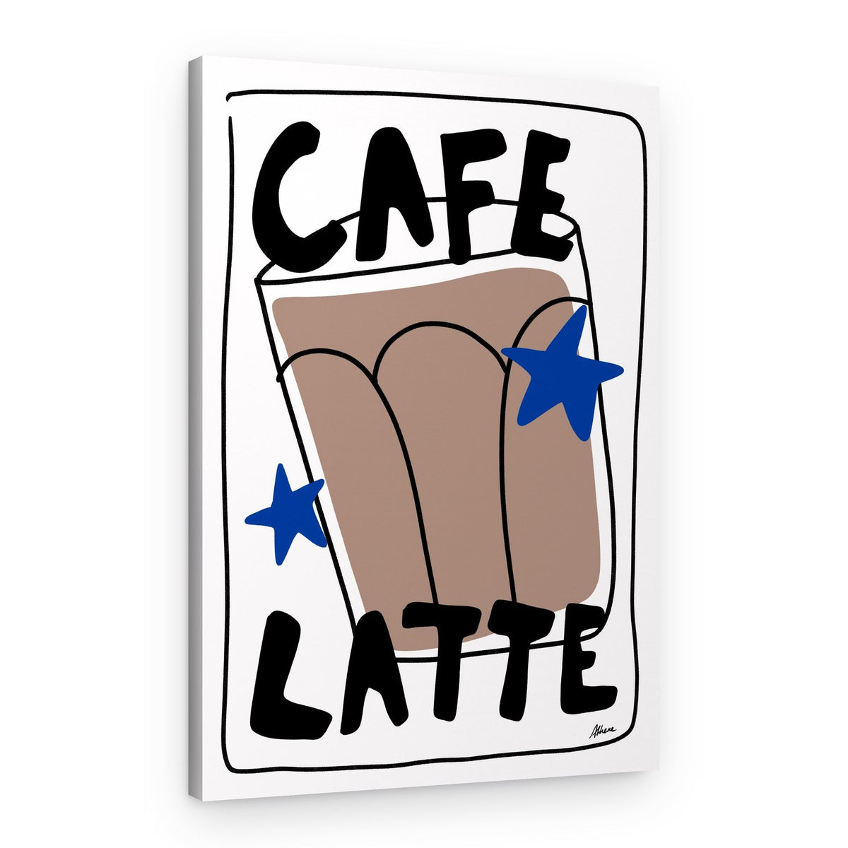 Cafe Latte – Canvas Print