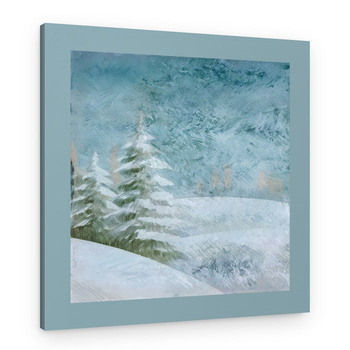 Serene Winter Landscape – Canvas Print