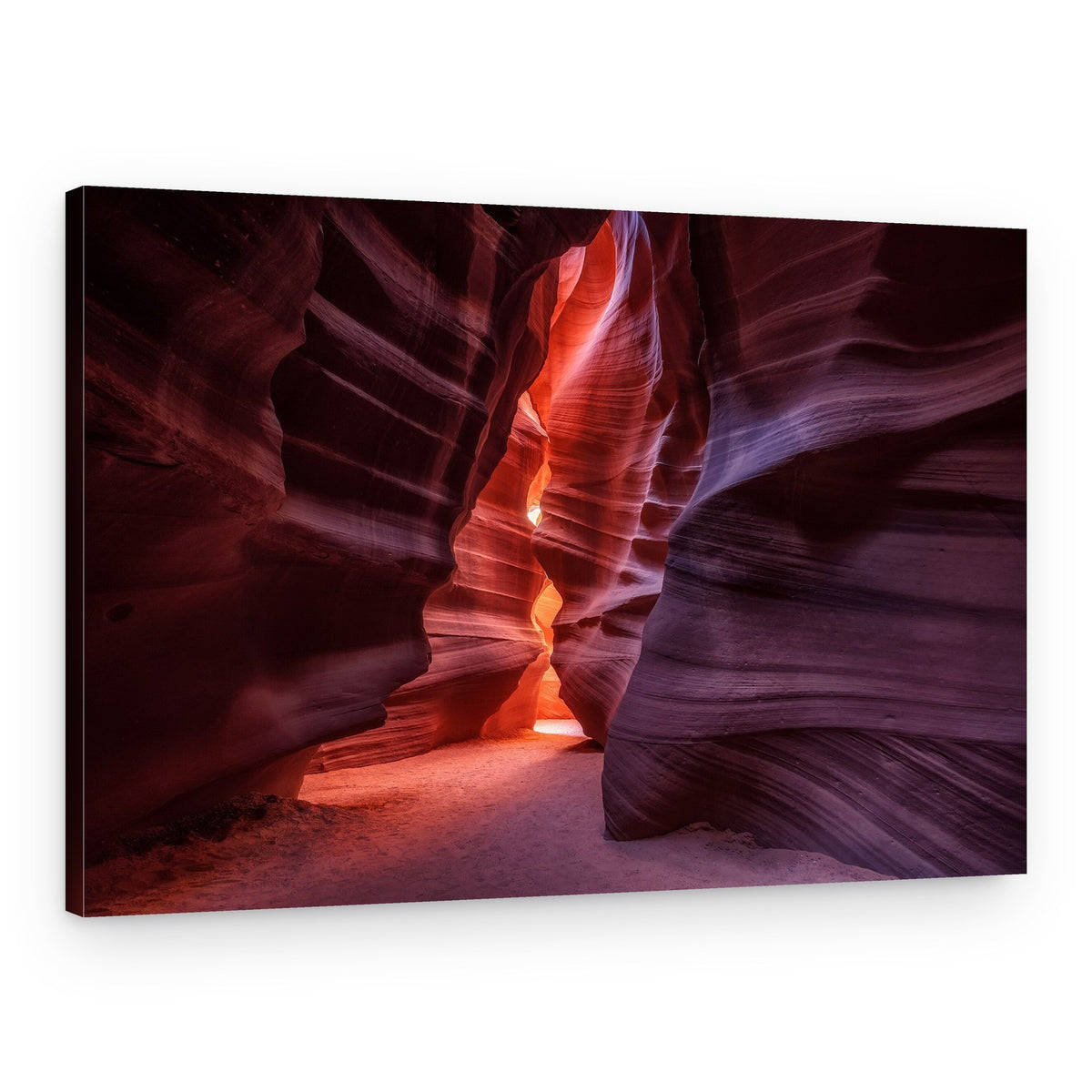 Slot Canyon Glow – Canvas Print