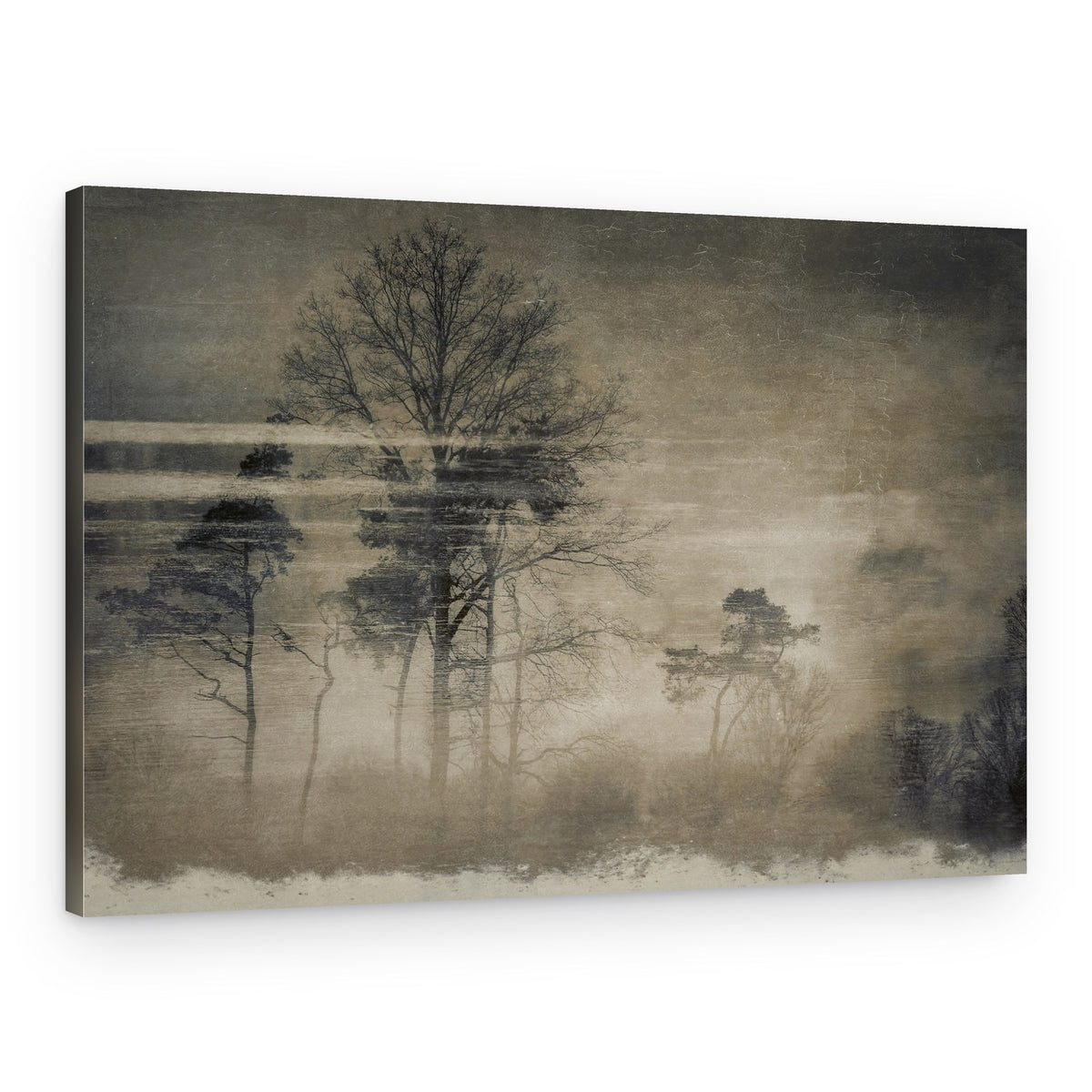 Old postcard – Canvas Print