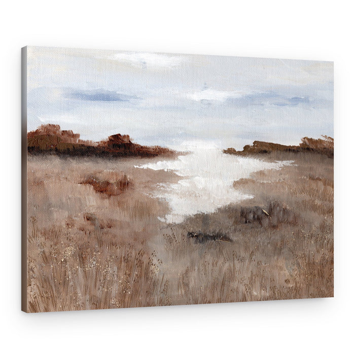 Serene Marsh Landscape – Canvas Print