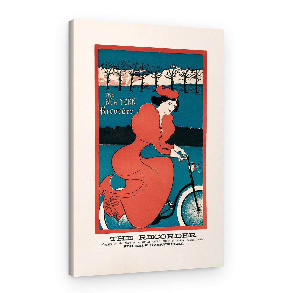 The New York Recorder (1895) By G. F. Scotson Clark – Canvas Print
