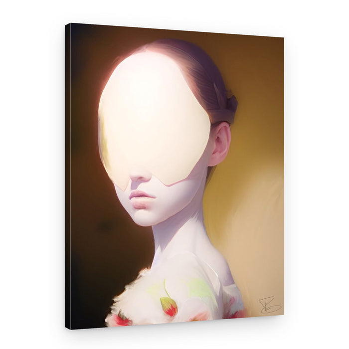 Mysterious Ethereal Portrait – Canvas Print