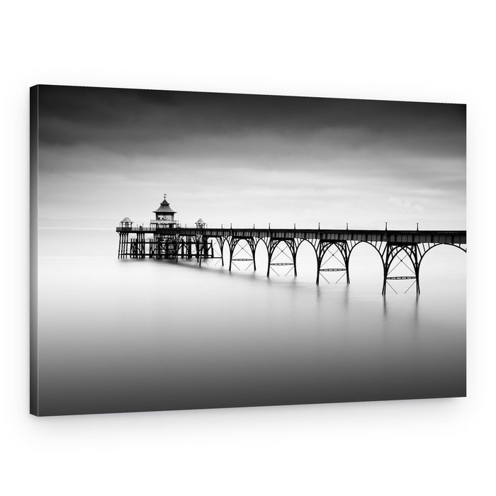Elegant Pier Seascape – Canvas Print