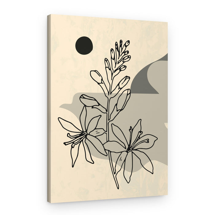 Abstract Flower 1 – Canvas Print