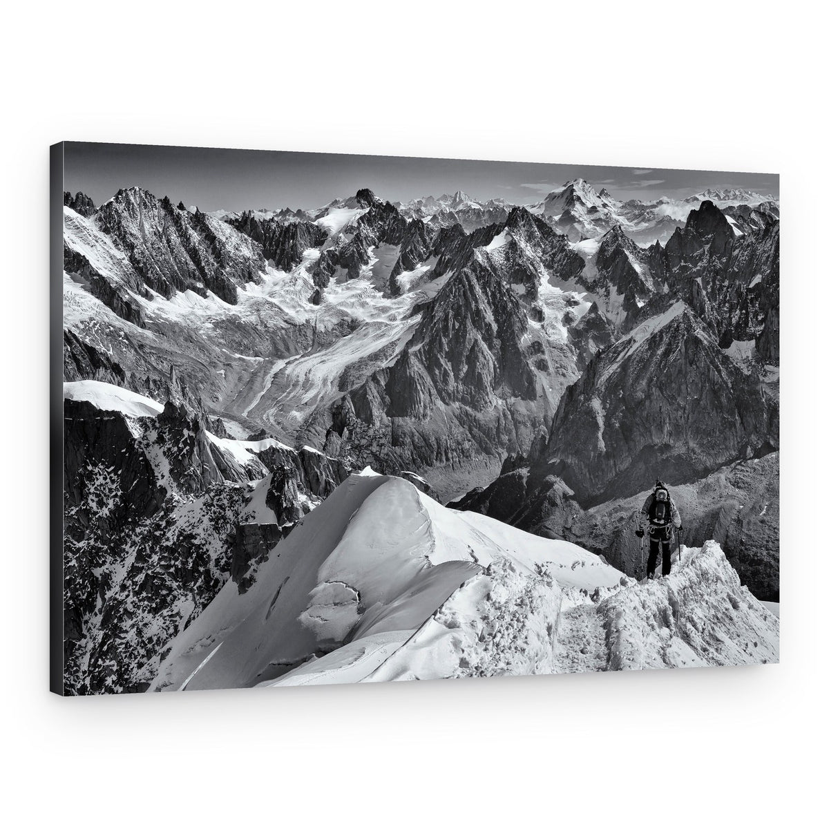 Alpine Summit View – Canvas Print