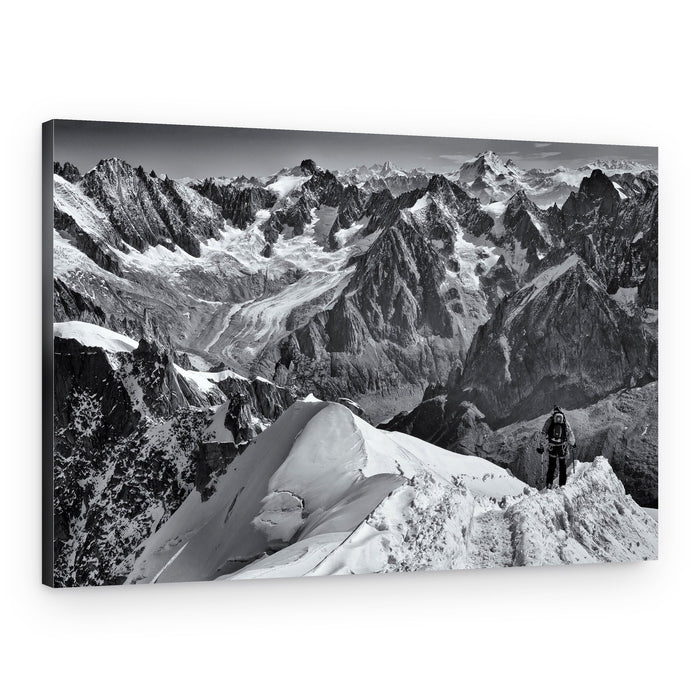 Alpine Summit View – Canvas Print