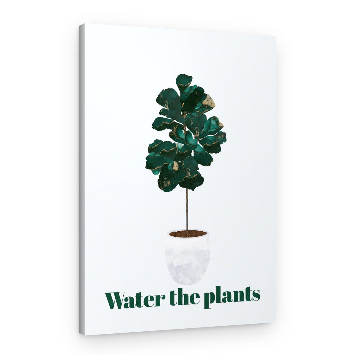 Water The Plants – Canvas Print