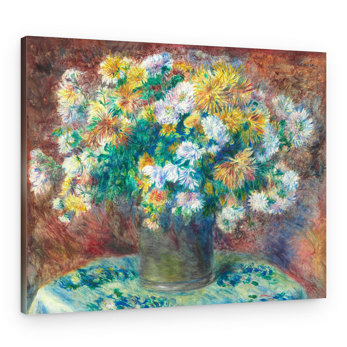 Chrysanthemums – Canvas Print