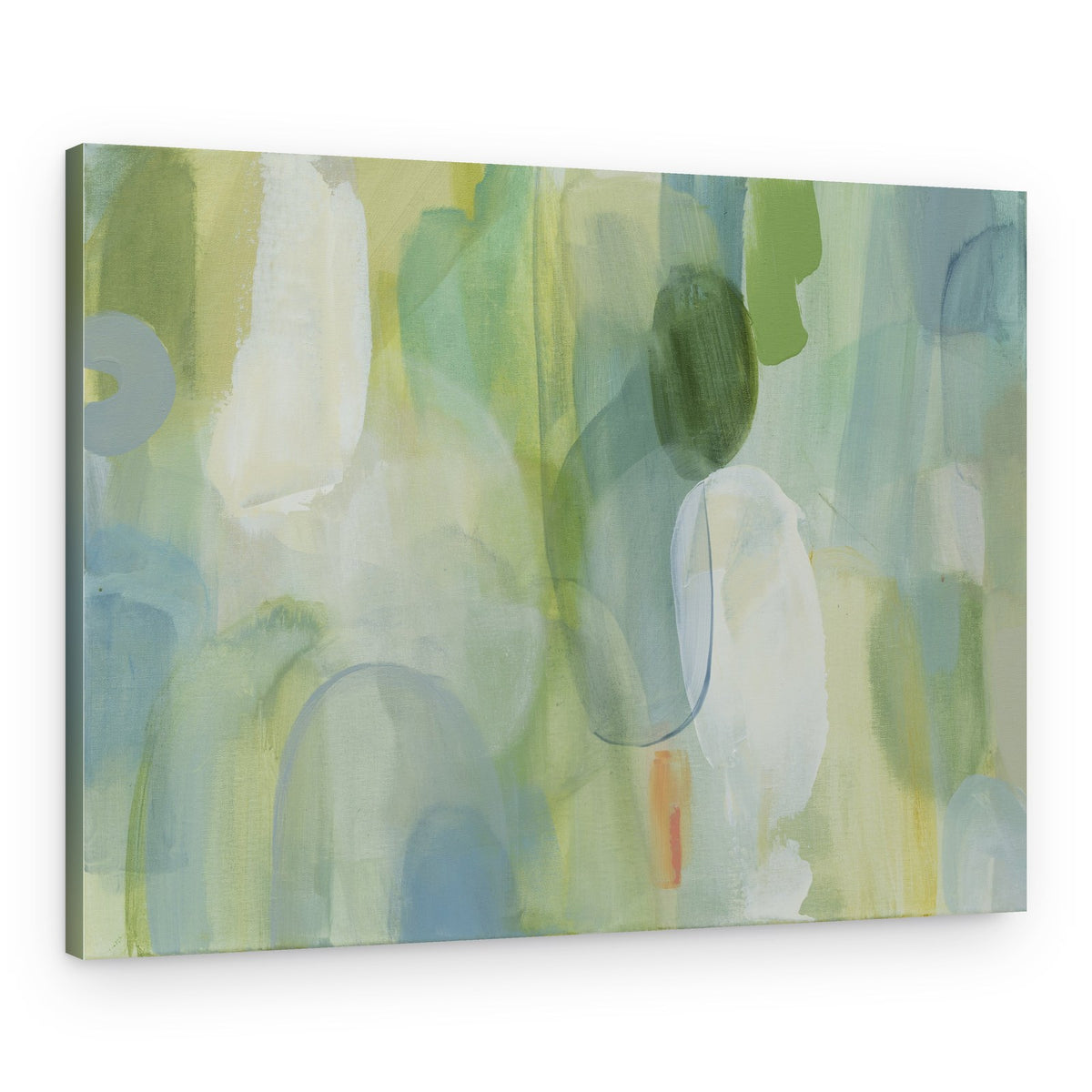 Green Blue Abstract – Canvas Print