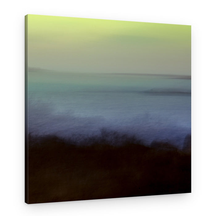 Serene Coastal Blues – Canvas Print