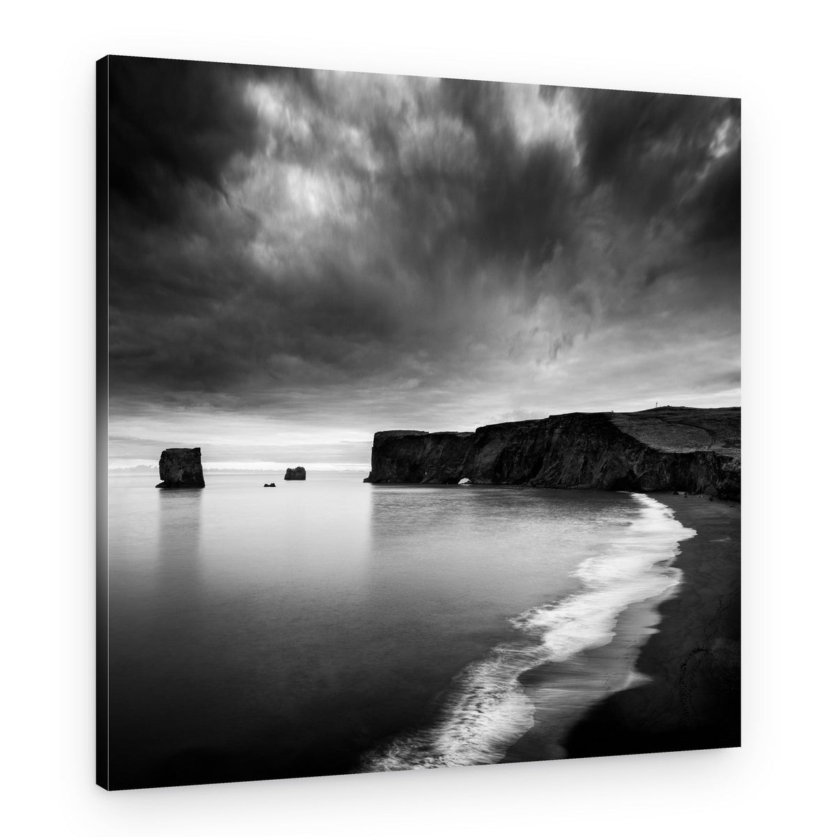 Dramatic Coastal Cliffs – Canvas Print