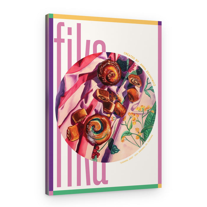 Sweet Morning Pastries – Canvas Print