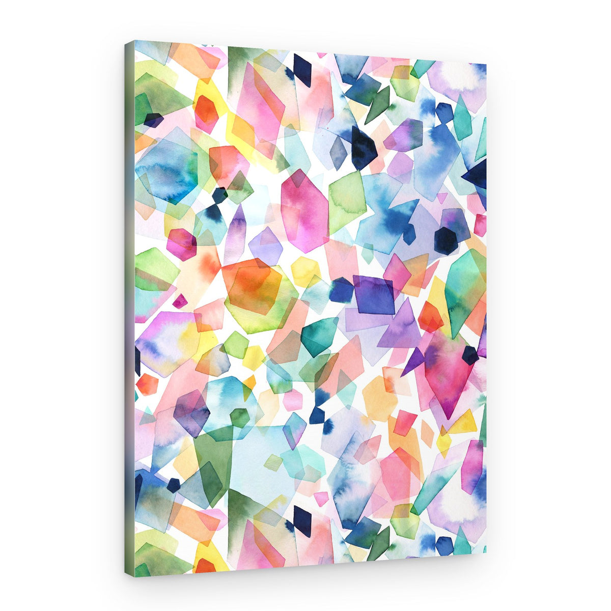 Vibrant Geometric Shapes – Canvas Print