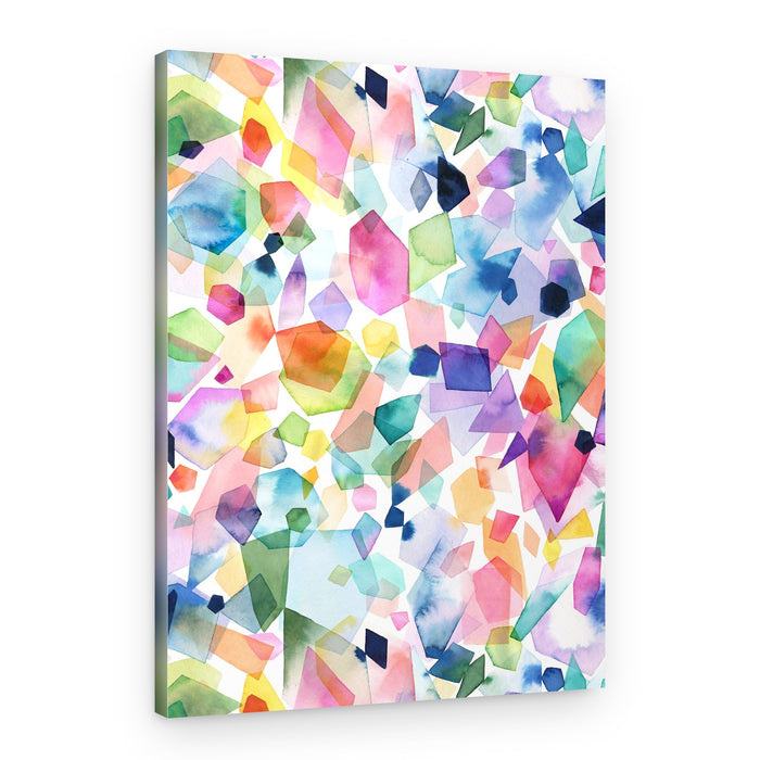 Vibrant Geometric Shapes – Canvas Print
