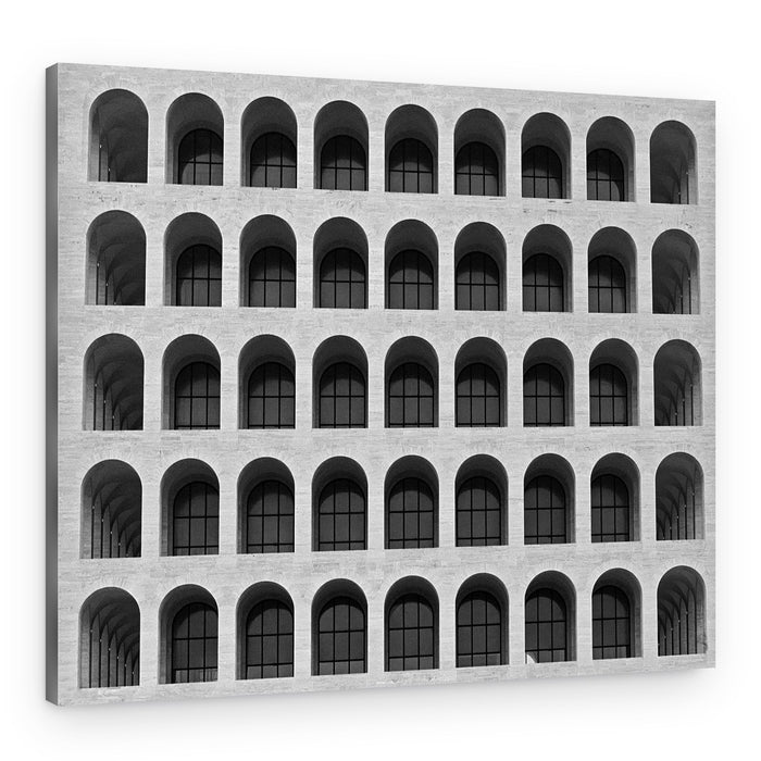 Architectural Arches Pattern – Canvas Print