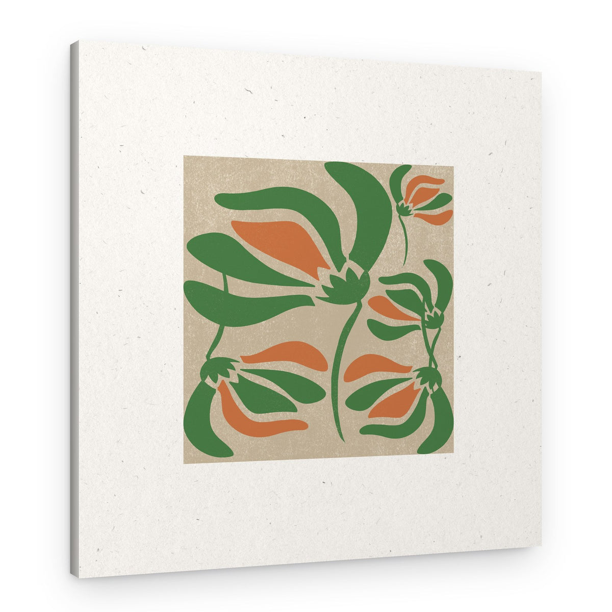Floral Harmony – Canvas Print