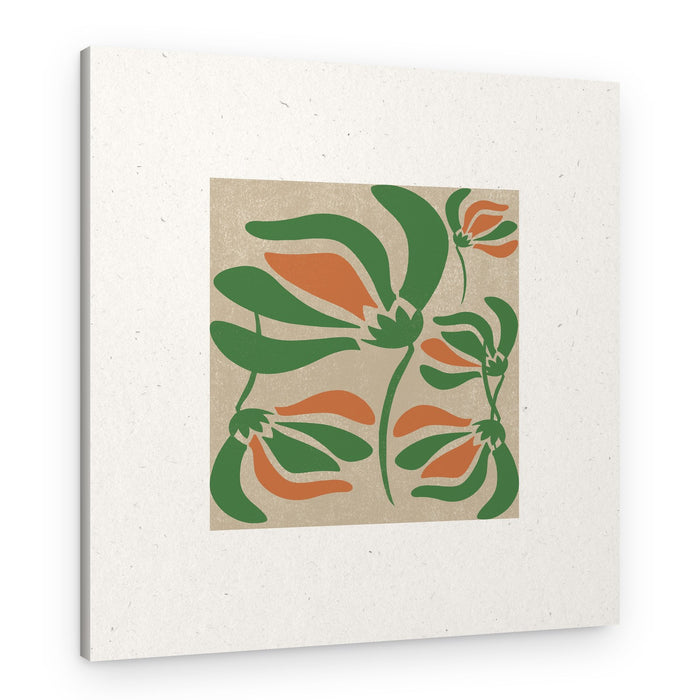 Floral Harmony – Canvas Print