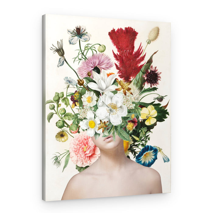 Blossoming Woman – Canvas Print