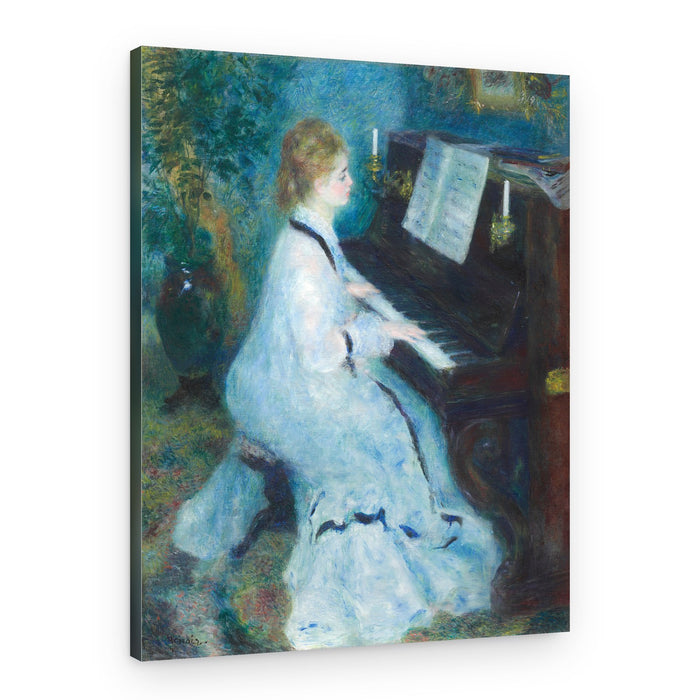 Woman At the Piano – Canvas Print