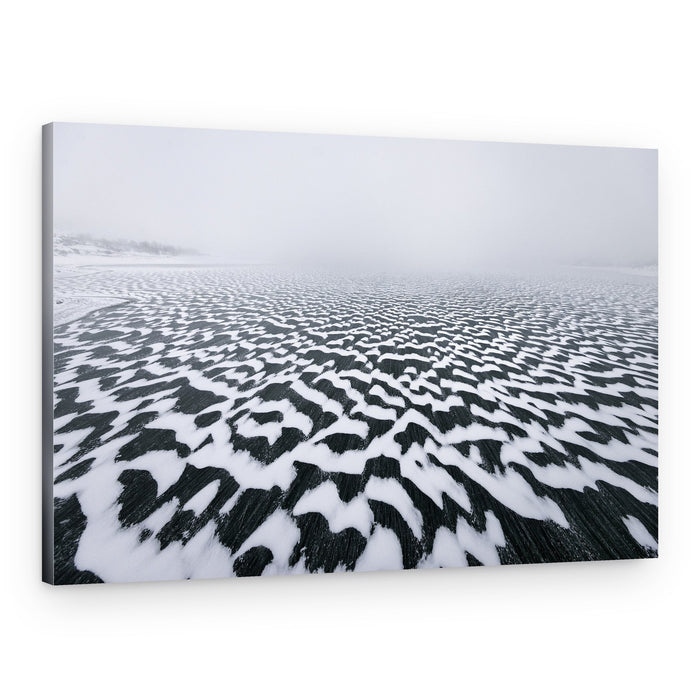 Winter Snow Patterns – Canvas Print