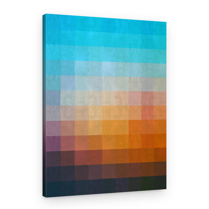 Abstract Color Horizon – Canvas Print