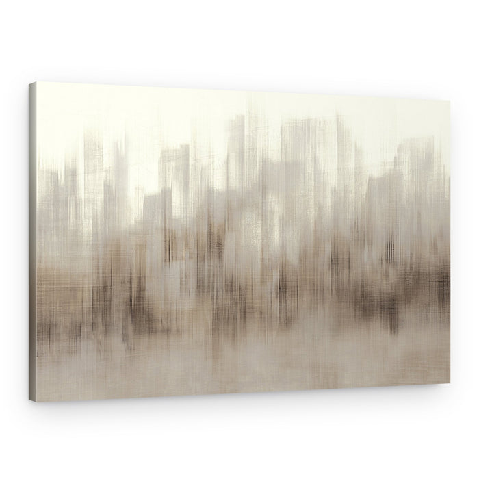 Blurred City Skyline – Canvas Print