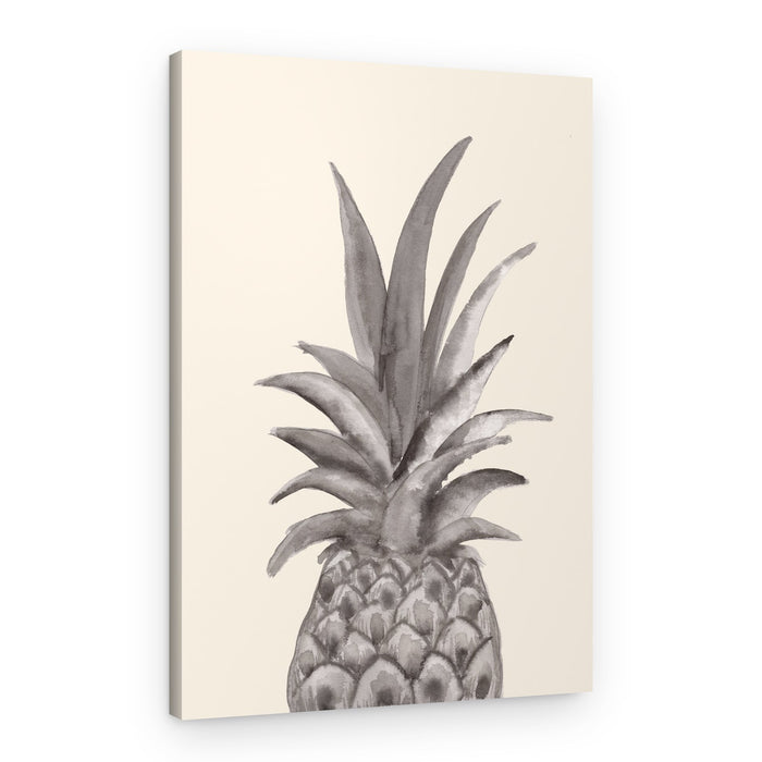 Minimalist Tropical Pineapple – Canvas Print