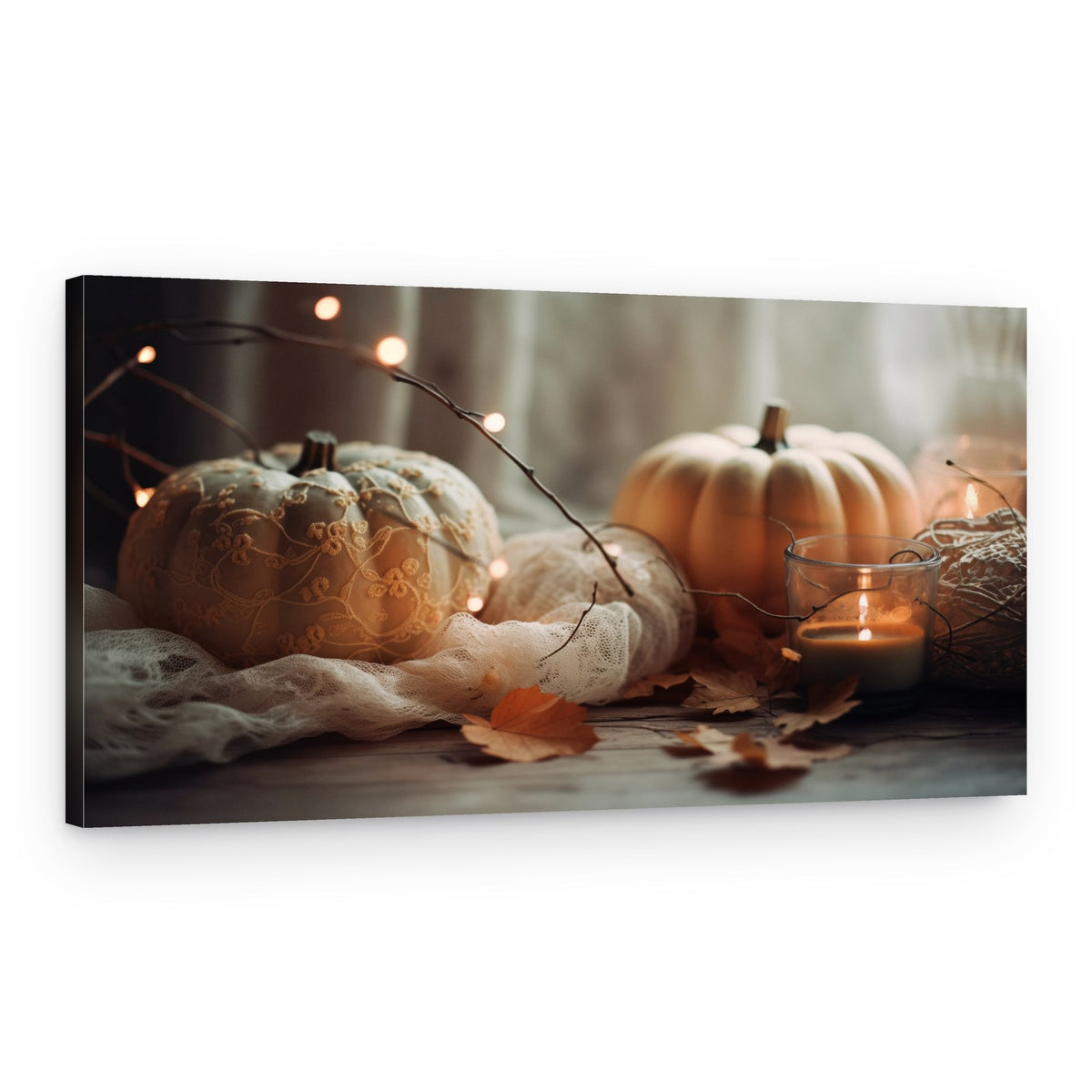 Cozypumpkinimpressionno05 – Canvas Print