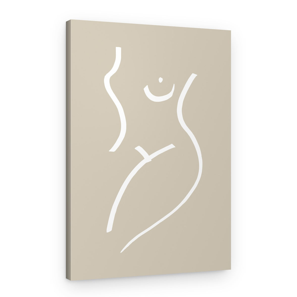 Feminine Line Art – Canvas Print
