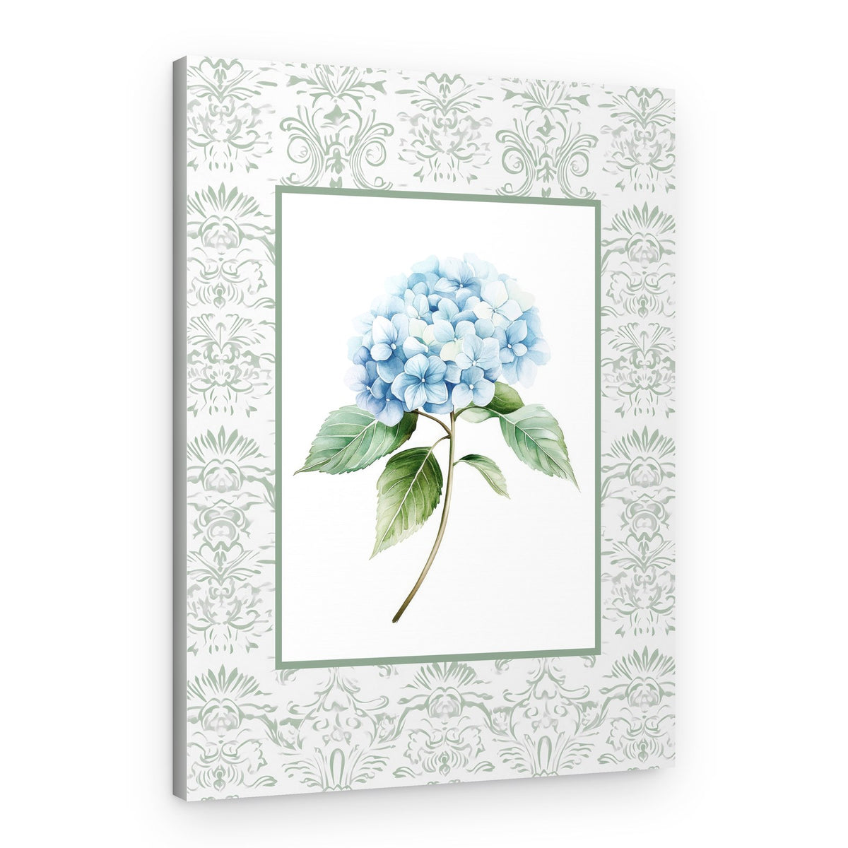 Blue Hydrangea – Canvas Print