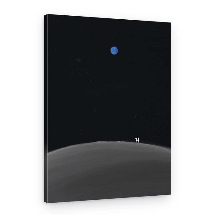 Two Under Blue Moon – Canvas Print