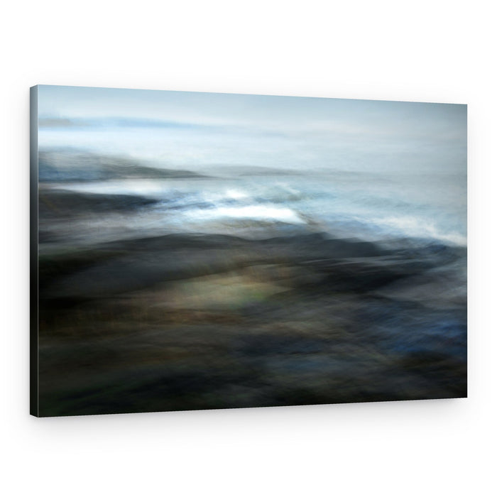Deep Blue Movement – Canvas Print