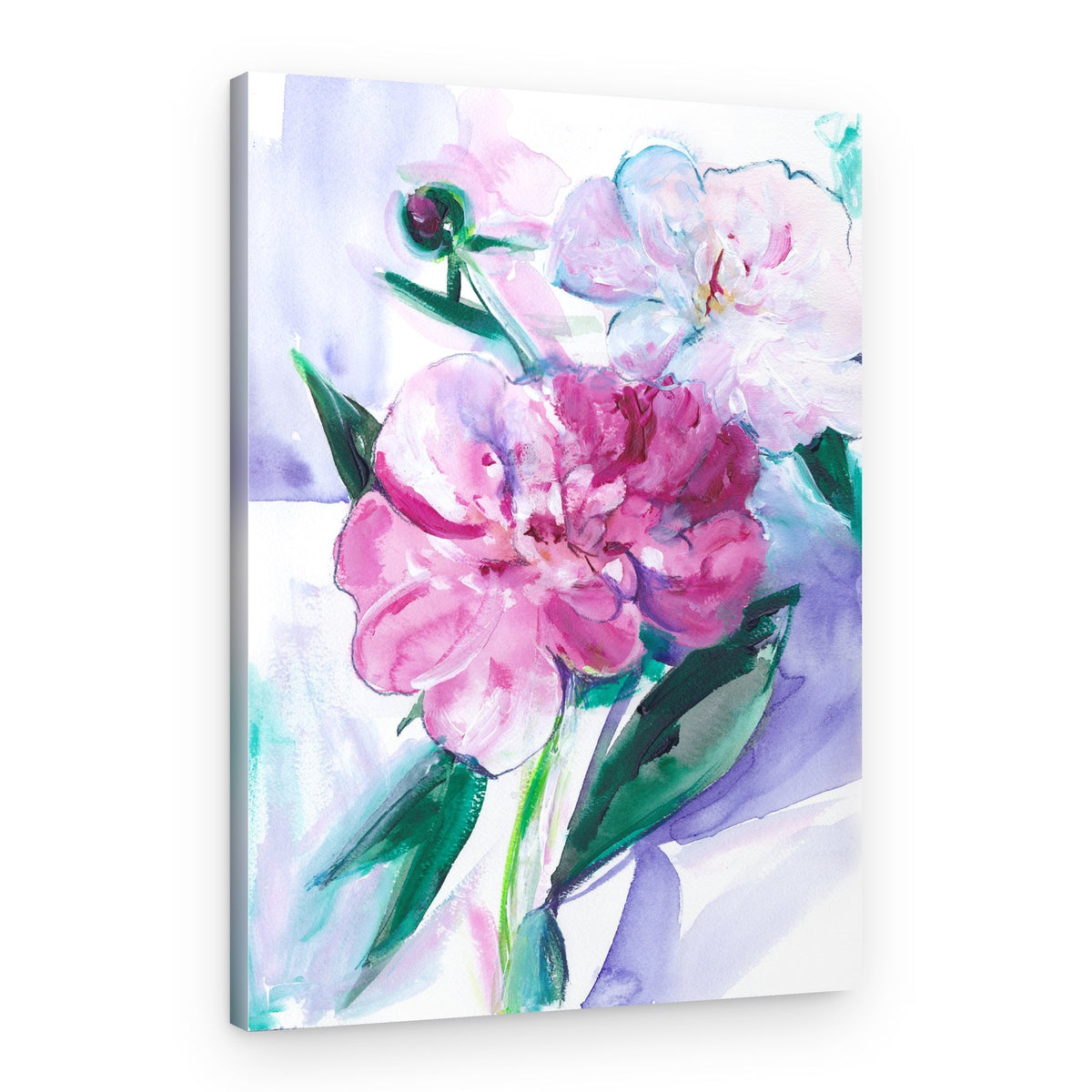 Vibrant Pink Peonies – Canvas Print