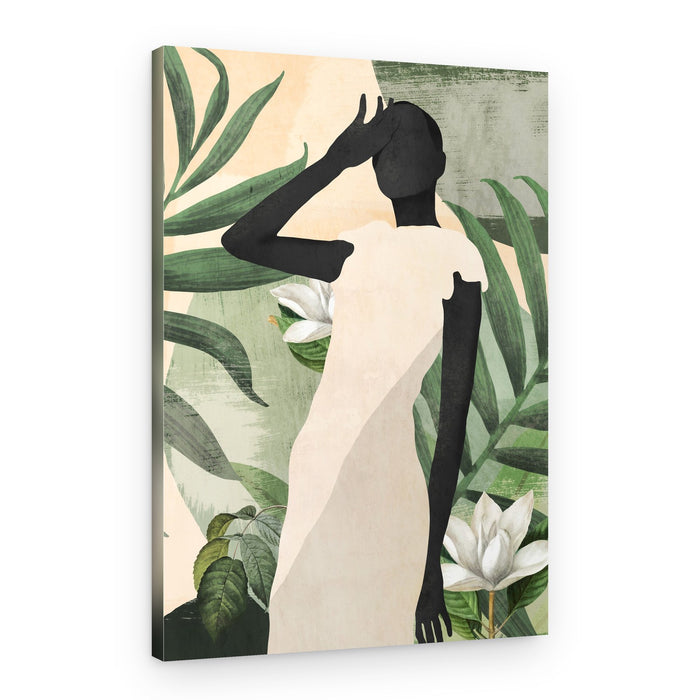 Elegant Tropical Serenity – Canvas Print